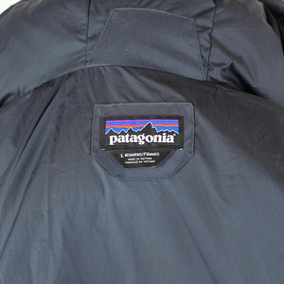 Patagonia Jackson Glacier Jacket Hooded Down Insulated Zip Up
Coat Blue Size L - Picture 7 of 8